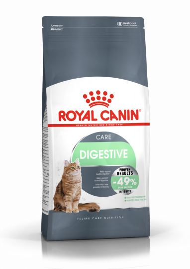Корм сухой ROYAL CANIN Digestive Care полнорационный для взрослых кошек. Рекомендуется для поддержания здоровья пищеварительной системы, 2 кг